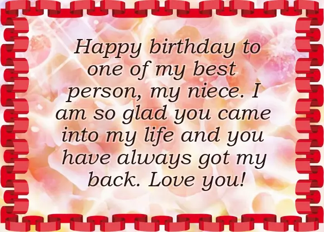 Wishing A Niece Happy Birthday Wishing A Niece Happy Birthday