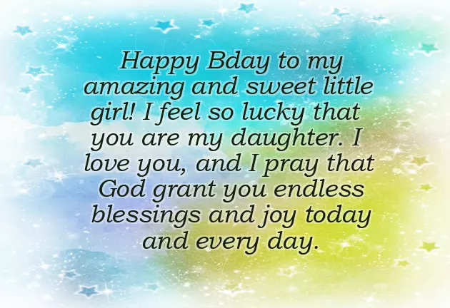 1St Birthday Blessings For Baby Girl