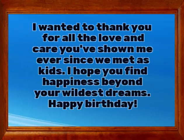 Happy Birthday To You Best Wishes