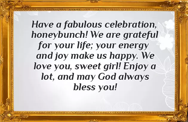 Happy Birthday Greetings For Girl