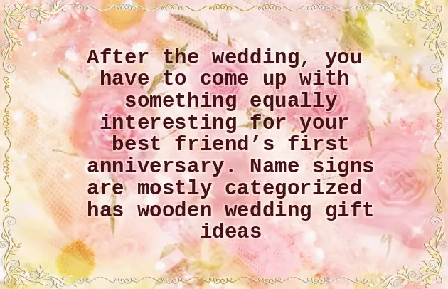 Wood Anniversary Gifts