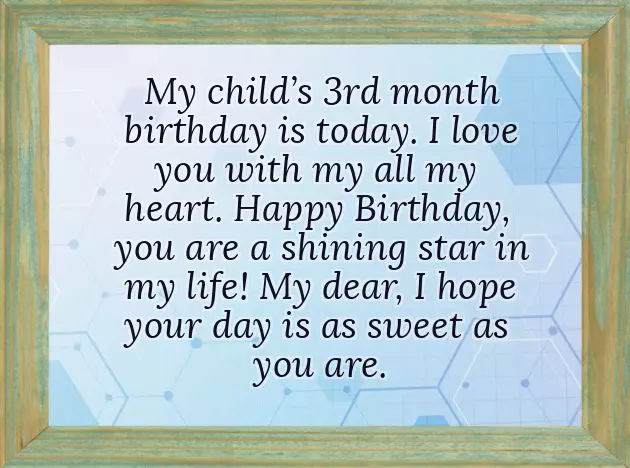 Birthday Wish For Little Baby Boy