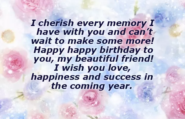 Happy Birthday To Sweet Lady