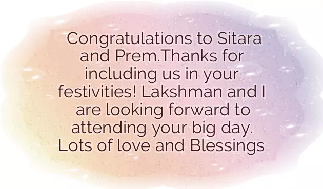 Congratulations To You Both On Your Wedding