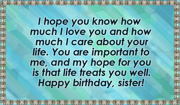 Birthday Sis Quotes Birthday Sis Quotes