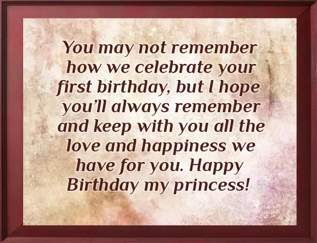 Happy Birthday Baby Daughter