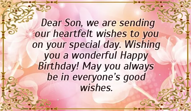 Wish You A Very Happy Birthday Little Boy