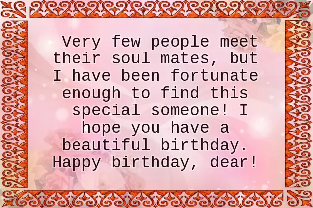 Birthday Special For Girlfriend