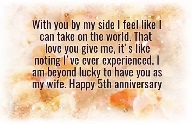 5Th Anniversary Message 5Th Anniversary Message