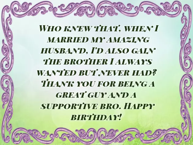 Wishing Brother In Law Happy Birthday