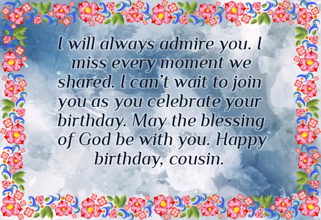Happy Birthday Cousin Lady