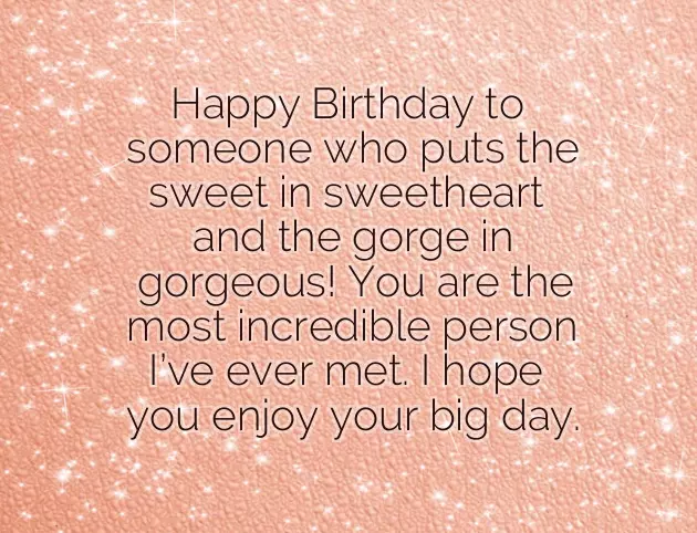 Happy Birthday To The Most Beautiful Girl Inside And Out