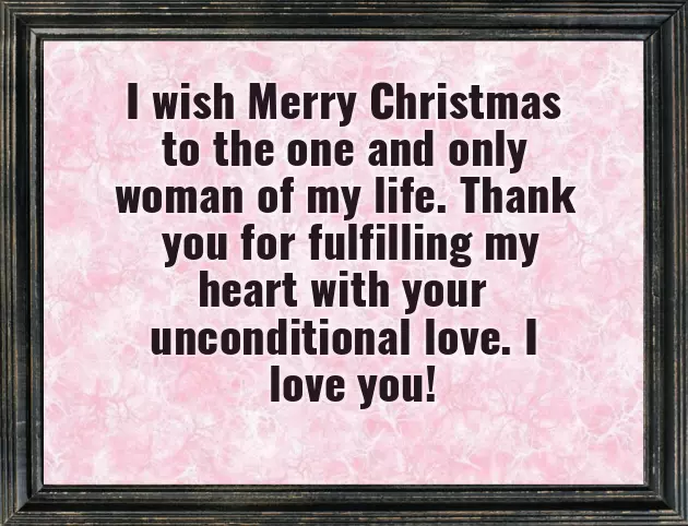 Christmas Message For My Boyfriend