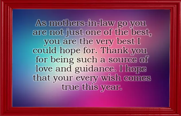Best Quotes For Mother In Law Birthday