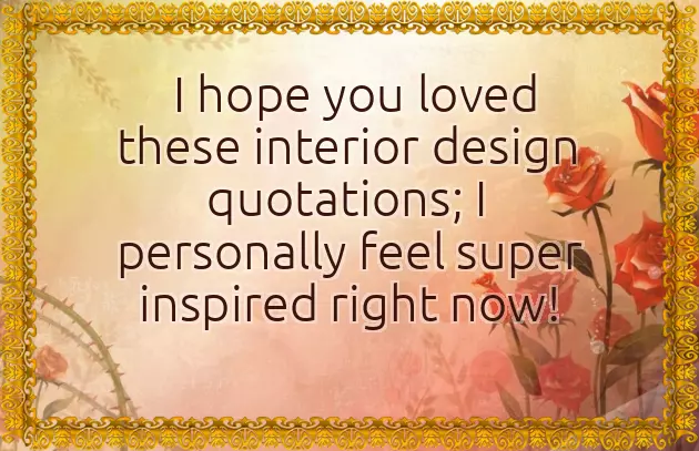 Interior Design Quotes