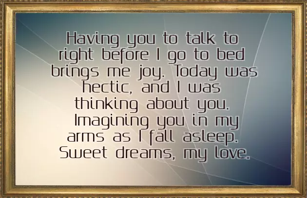 Romantic Good Night Wishes For Lover