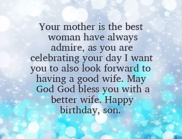 Spiritual Birthday Wishes For Son