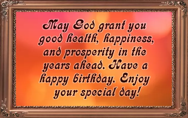 Happy Birthday Formal Wishes