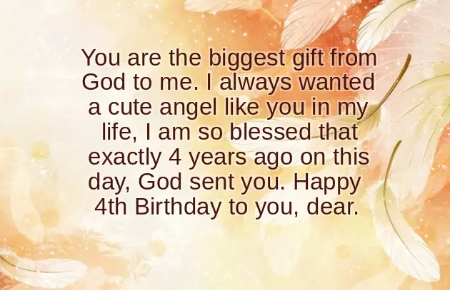 Birthday Wish For 4 Years Old Girl Birthday Wish For 4 Years Old Girl