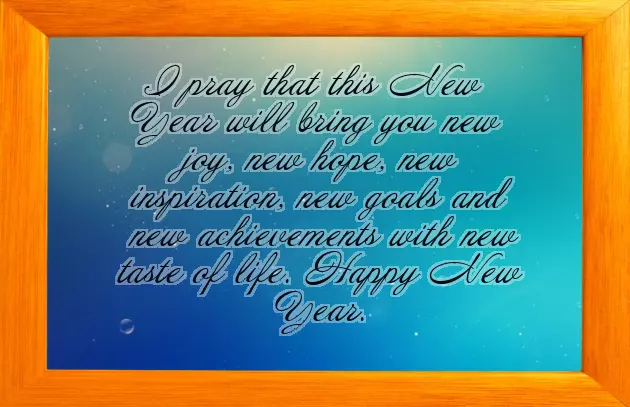 May This New Year Bring