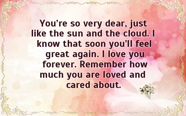 Get Well Soon Message For Her