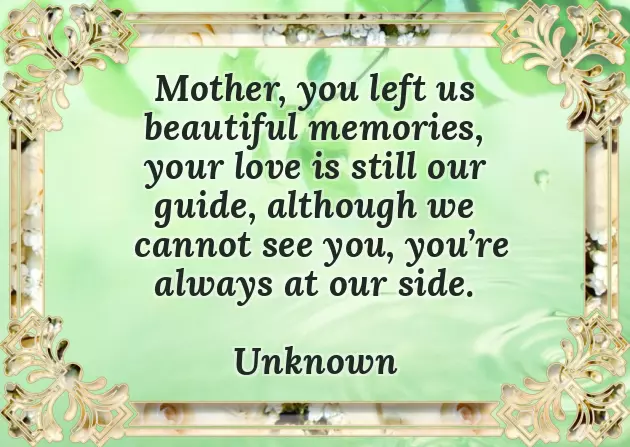 Happy Heavenly Birthday Mum