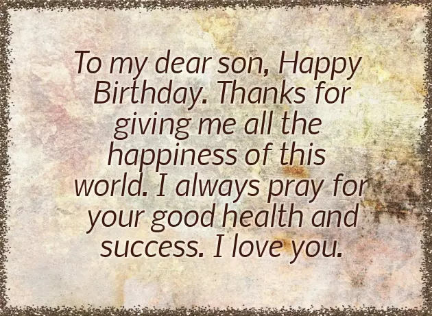Happy Birthday Awesome Son Happy Birthday Awesome Son