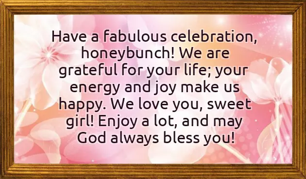 Beautiful Birthday Wishes For My Daughter