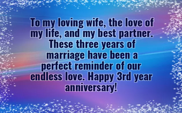Happy Marriage Anniversary To Wife Wishes