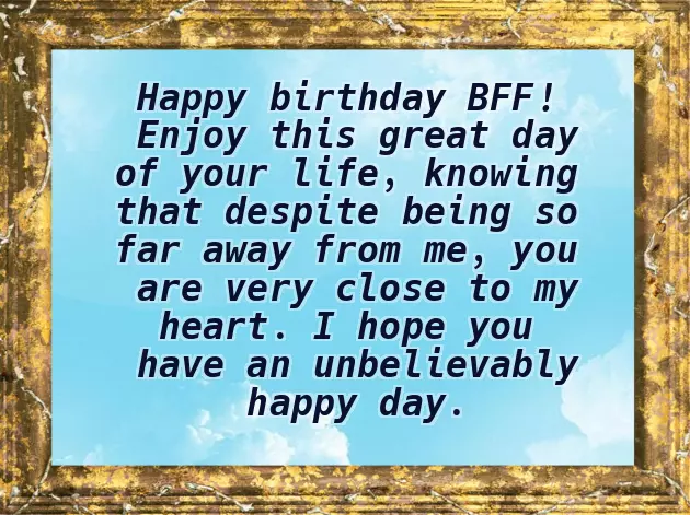 Morning Wishes To Best Friend