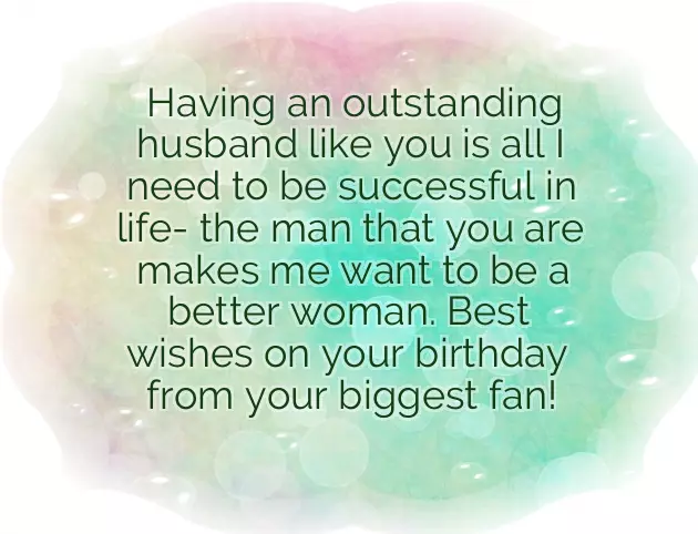 Birthday Wishes Letter For Husband