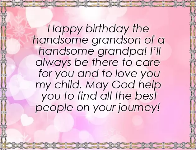 Birthday Wishes For Grandson Turning 2