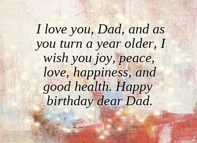 Simple Birthday Wishes For Father Simple Birthday Wishes For Father