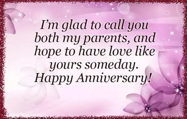 Wedding Anniversary Wishes From Daughter To Parents