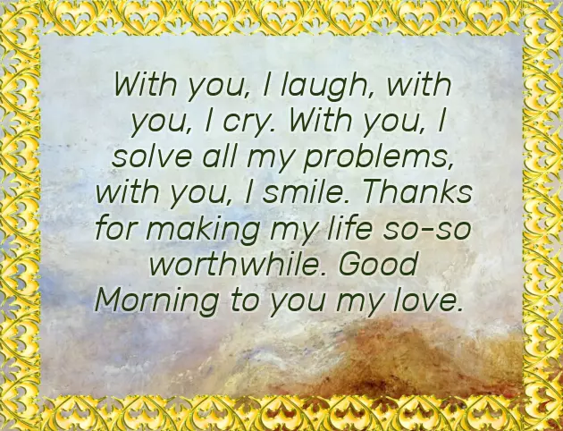 Good Morning Msg For Hubby