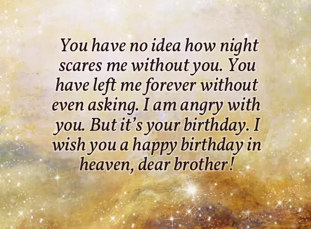 Late Birthday Wishes To Brother
