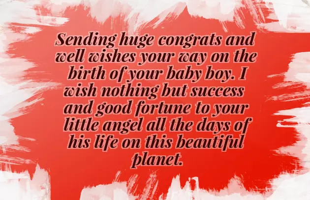 Wishes For Blessed With Baby Boy