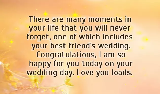 Wishes For Newly Married Couple In English