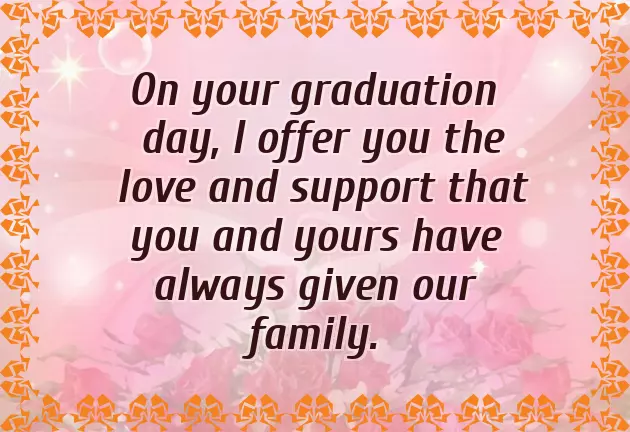 Congratulations To Parents On Son