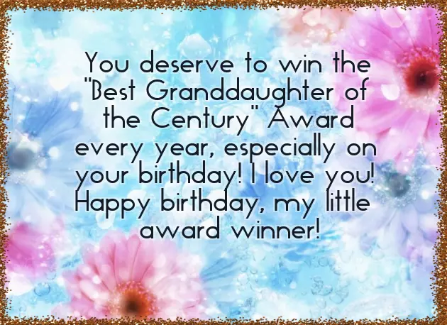 Granddaughter Birthday Wishes For Facebook Granddaughter Birthday Wishes For Facebook