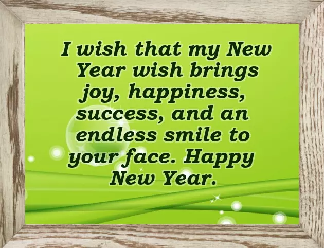 Lovely Happy New Year Wishes
