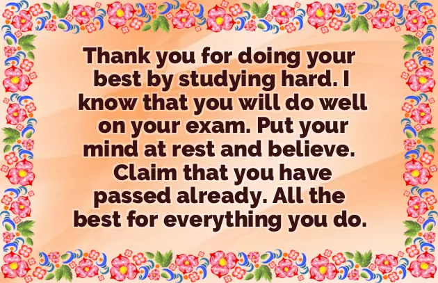 Good Luck Sms For Exam Good Luck Sms For Exam