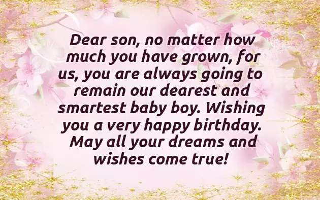 Birthday Wishes For My 9 Year Old Son