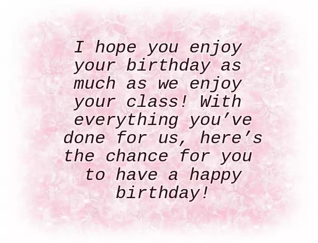 Birthday Wishes For Teachers Birthday Wishes For Teachers