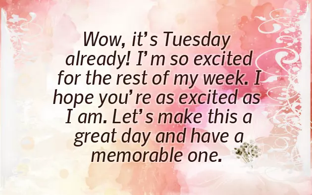 Tuesday Good Morning Wish Tuesday Good Morning Wish