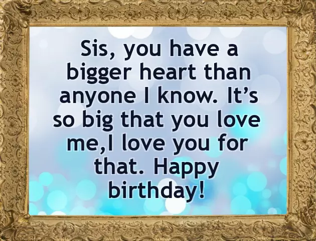Funny Birthday Wishes For Big Sister