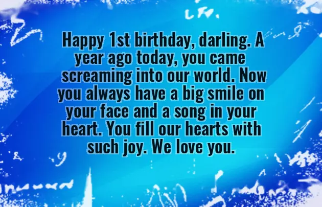 Birthday Wishes On 1St Birthday To Baby Girl Birthday Wishes On 1St Birthday To Baby Girl