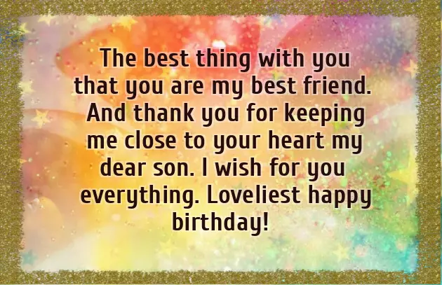 Congratulations For Son