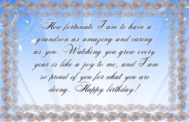 Words For Grandson Birthday Words For Grandson Birthday