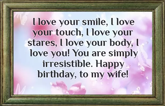 My Loving Wife Birthday Wishes